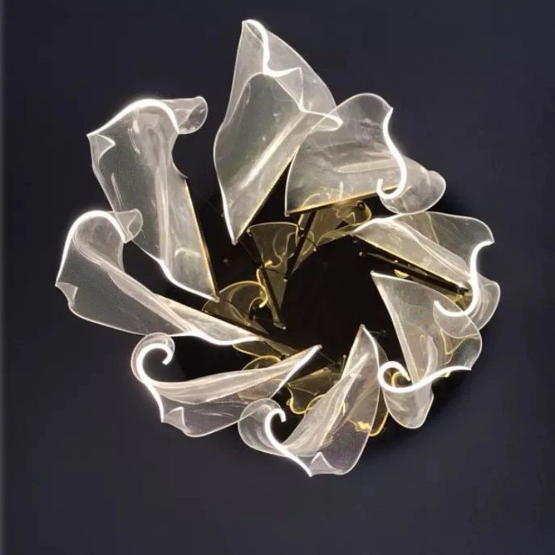 Luster Gaze Ignis Bloom Branch Chandelier - Background Shot