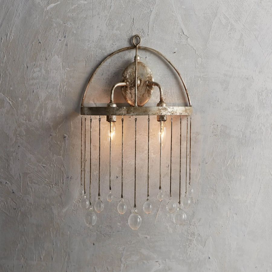 Aubrey Glass Wall Sconce