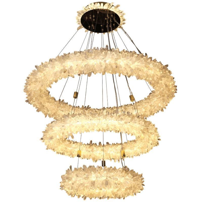 Besy Rock Crystal Modern Chandelier