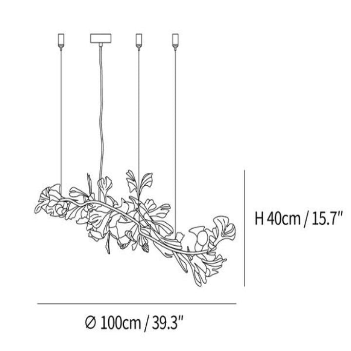 Ceramic Luxury Chandelier Style I