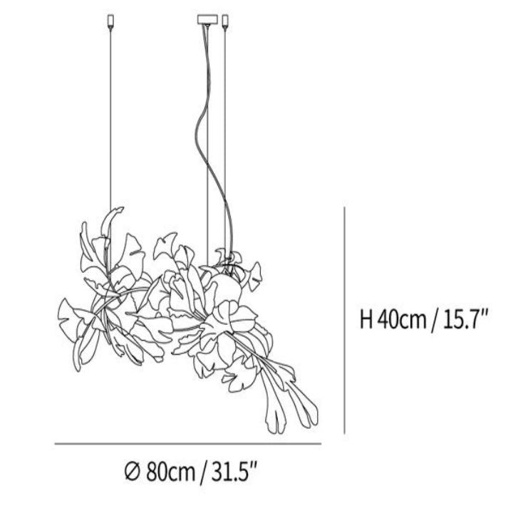Ceramic Luxury Chandelier Style I