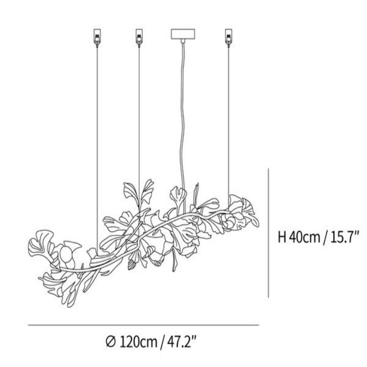 Ceramic Luxury Chandelier Style I