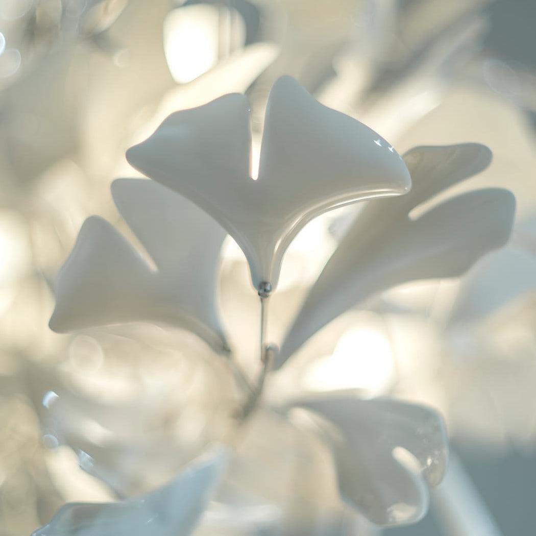 Gingko Ceramic Branch Chandelier F