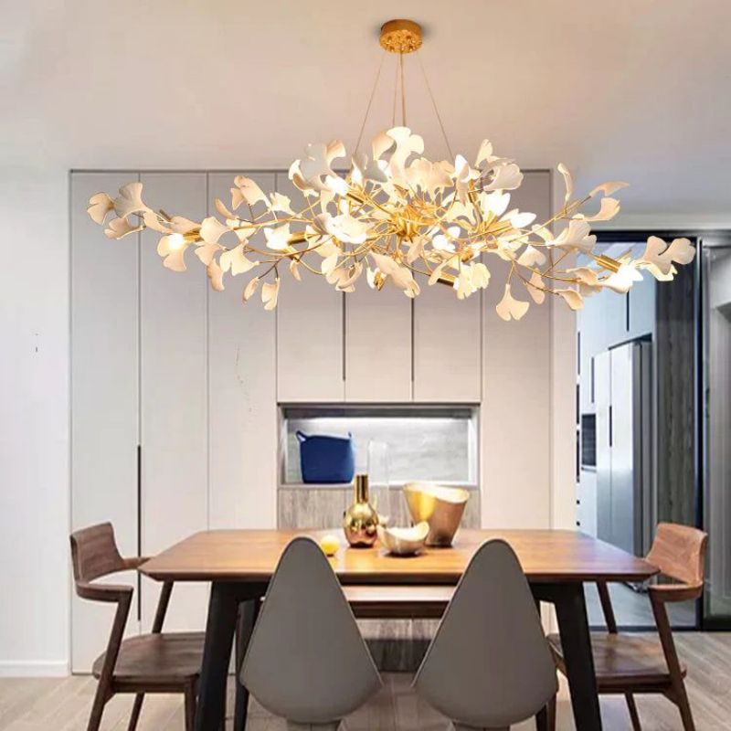 Ceramic Branch Chandelier
