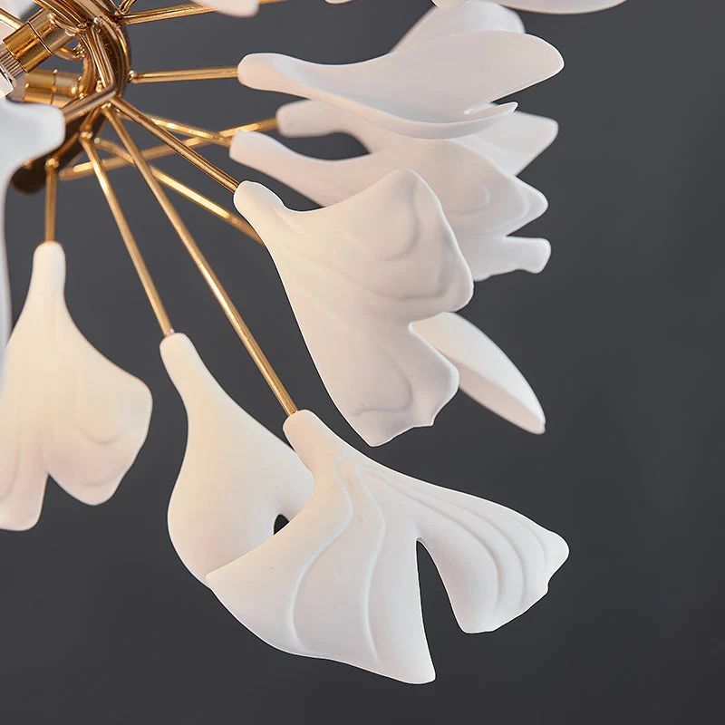 Ceramic Branch Chandelier