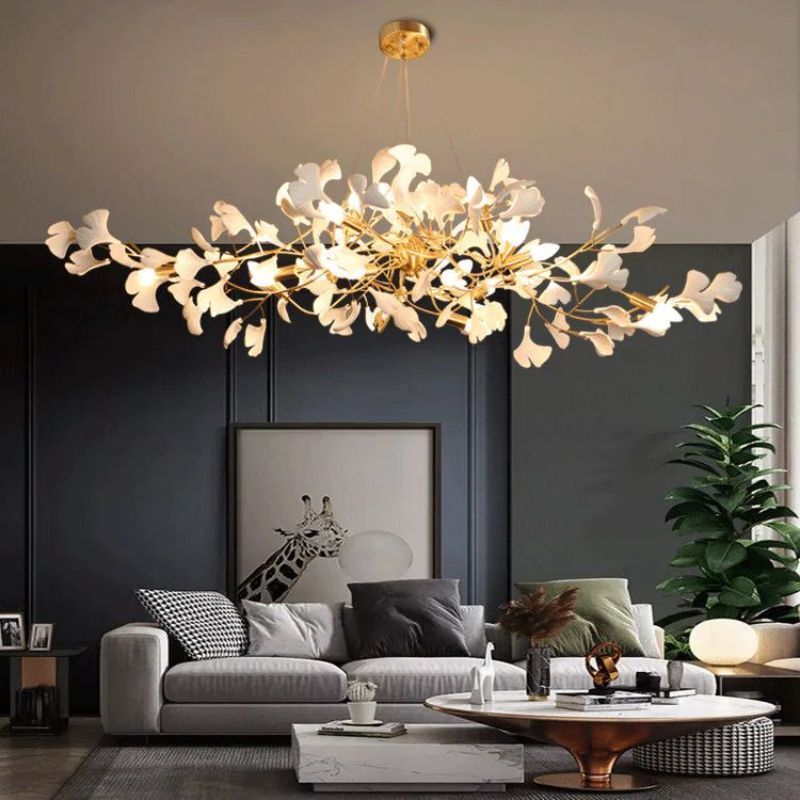 Ceramic Branch Chandelier
