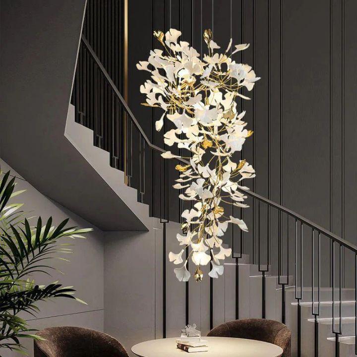 Luster Gaze Verdant Canopy Cascading Branch Chandelier - formal American dining room