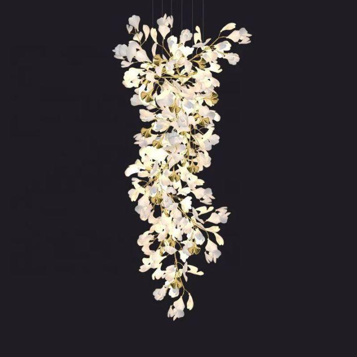 Luster Gaze Verdant Canopy Cascading Branch Chandelier - Background Shot
