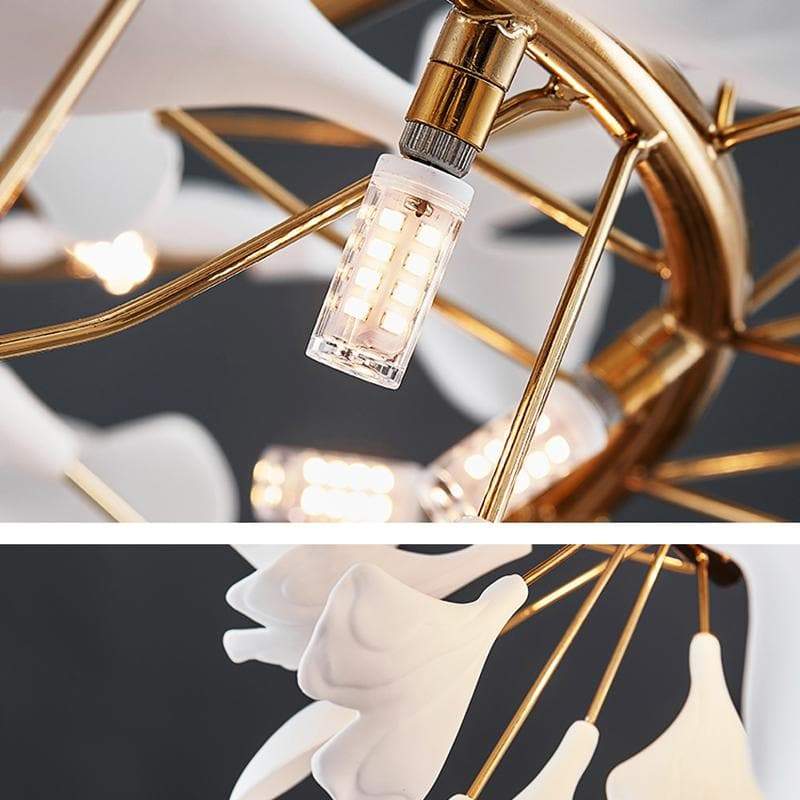 Ceramic Round Chandelier