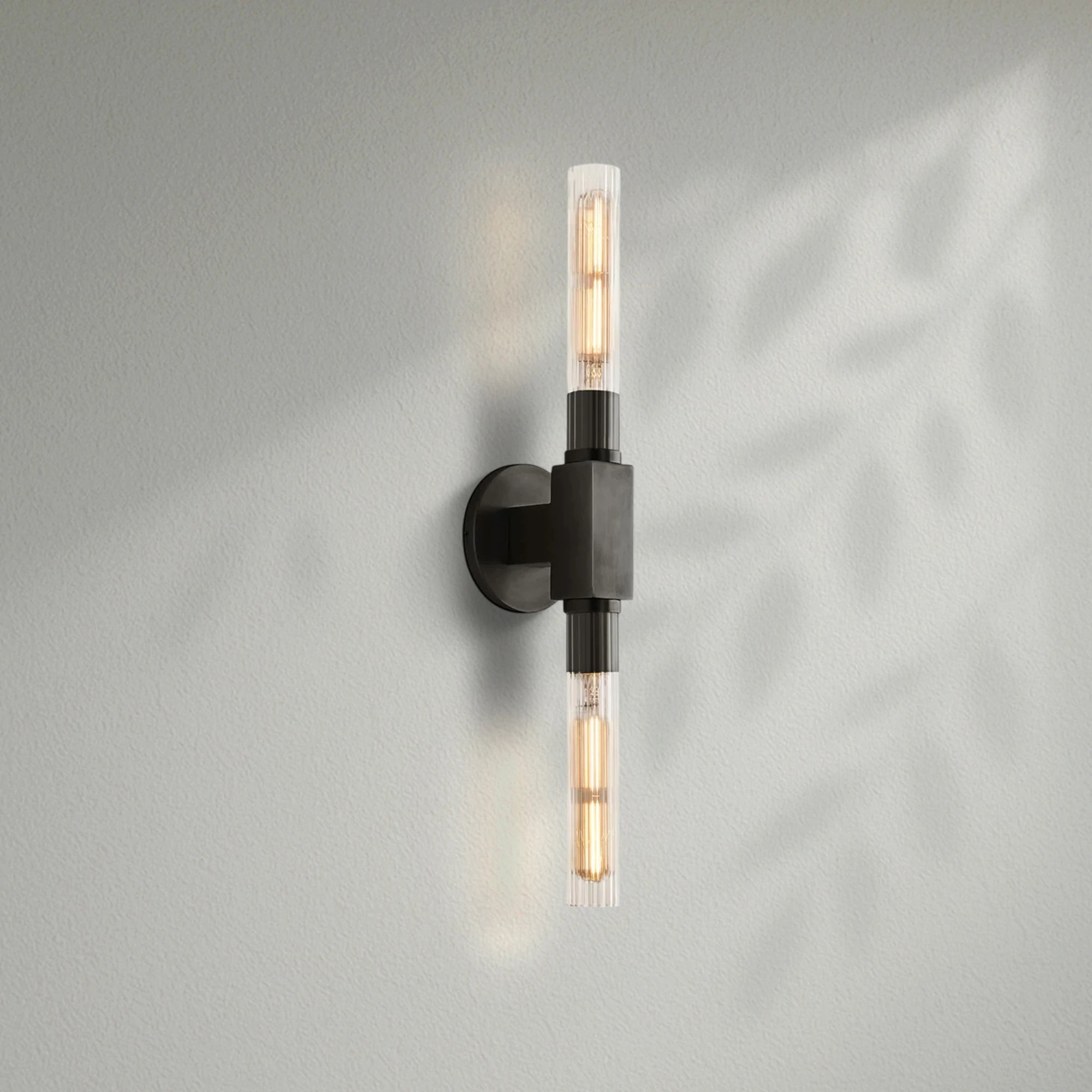 Cannelo Glass Linear Wall Sconce