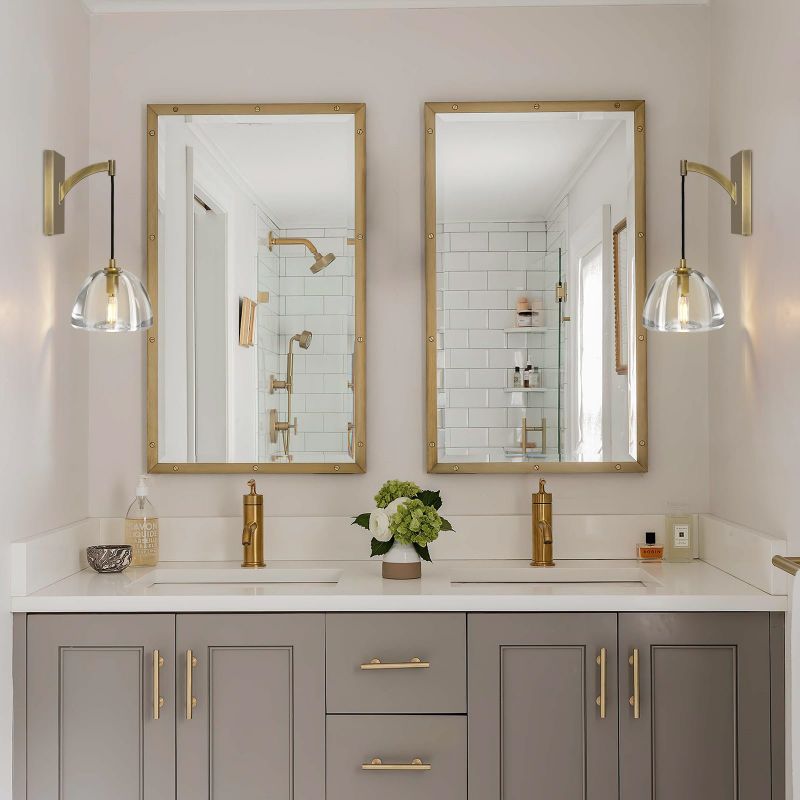 Hemispher Modern Glass Wall Sconce