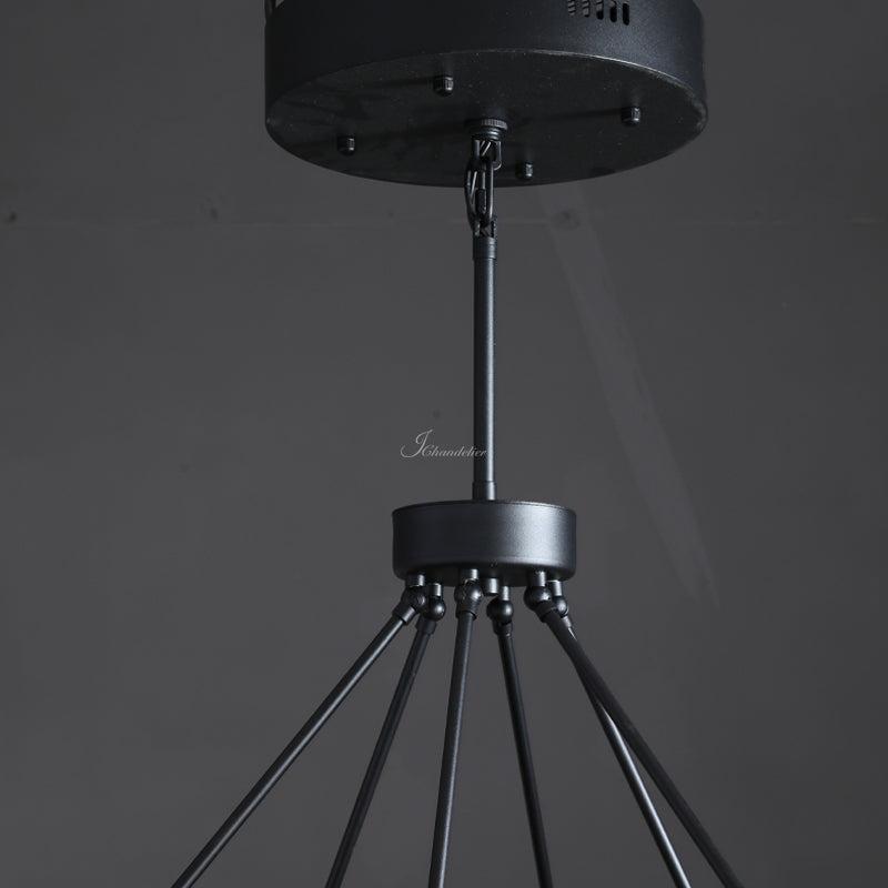 Peron Two-Tier Round Chandelier 60"