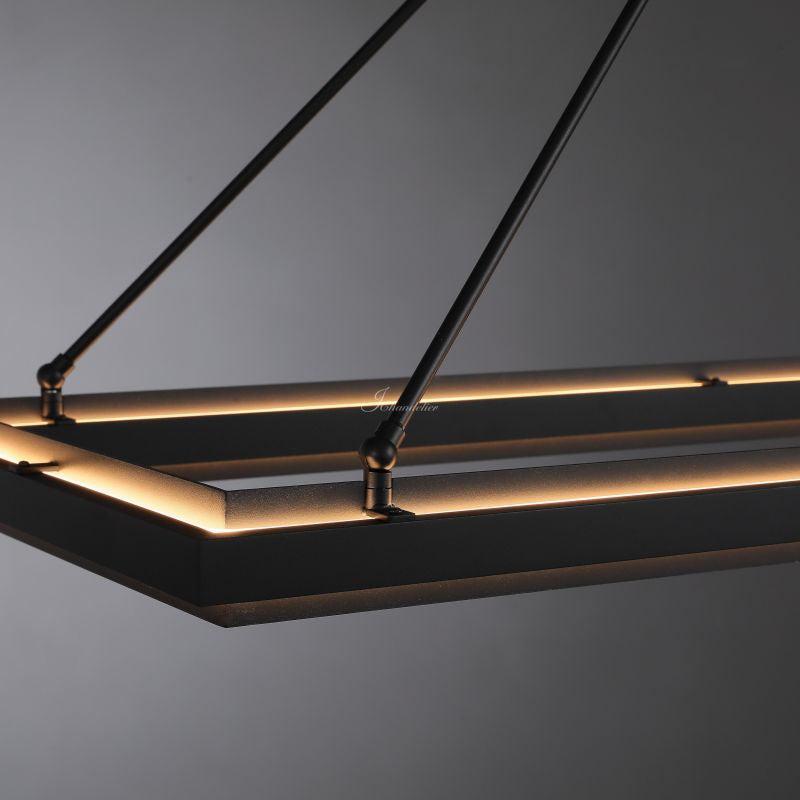 Peron Rectangular Chandelier Custom 60" x 36" x 24"