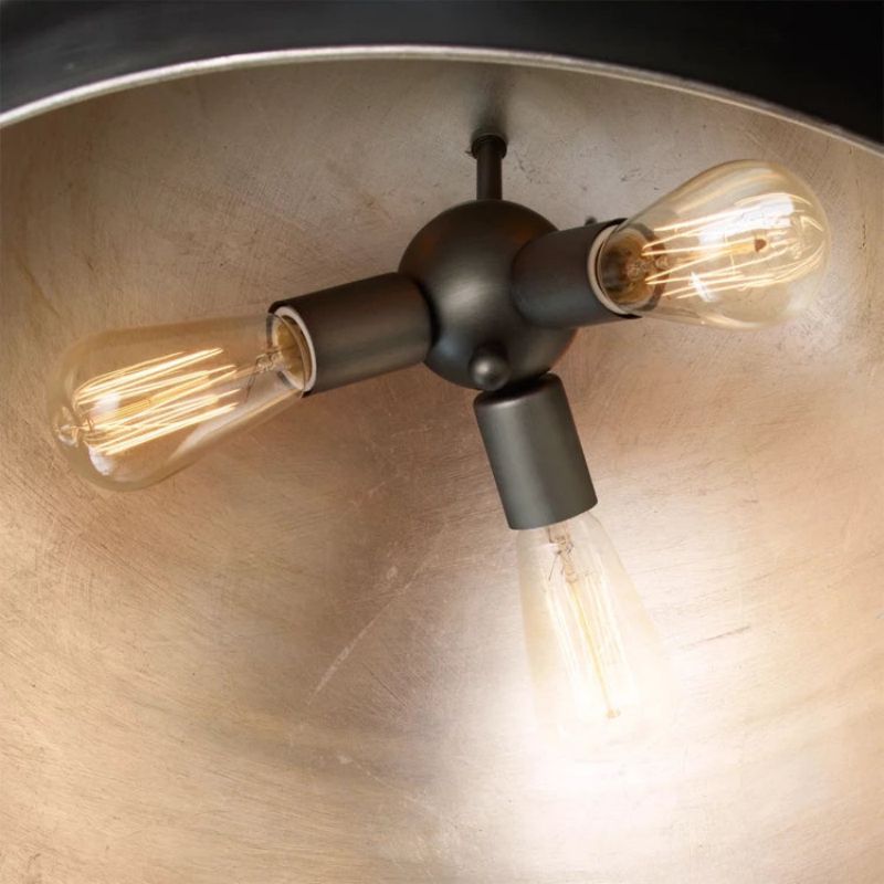 Industrial Dome Shade Island Pendant 30"