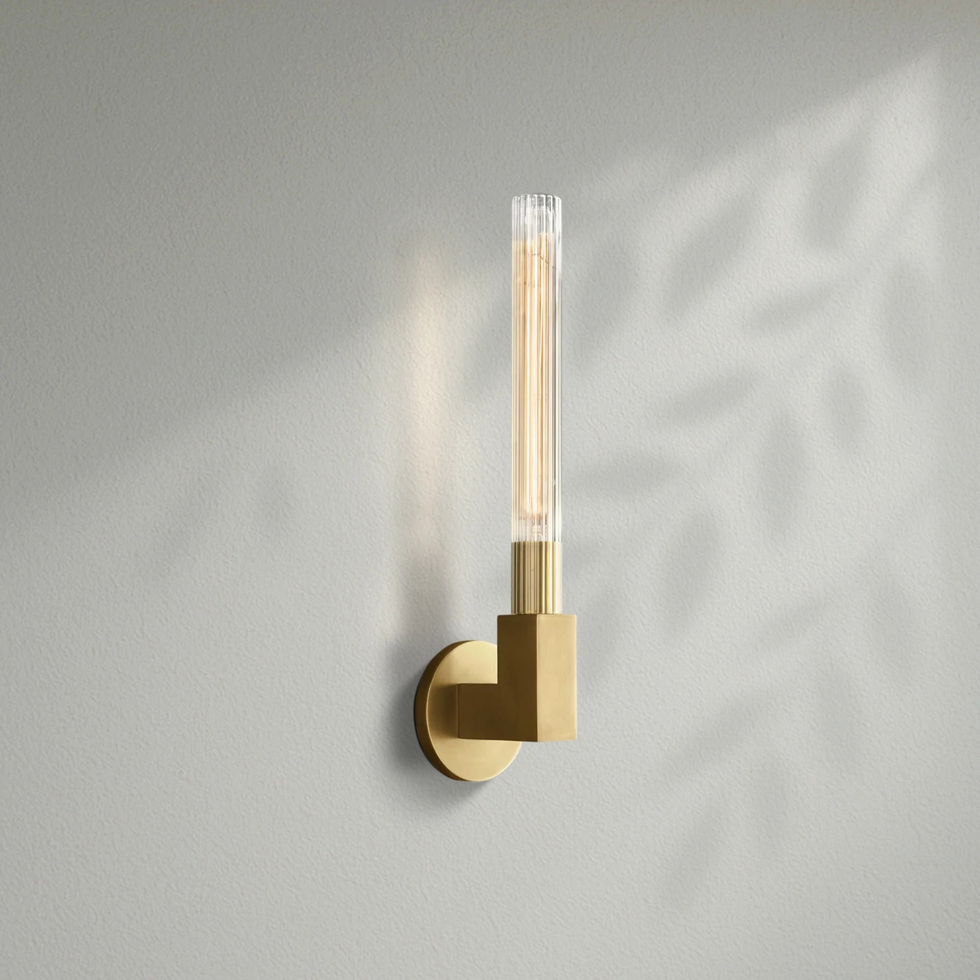 Cannelo Glass Wall Sconce