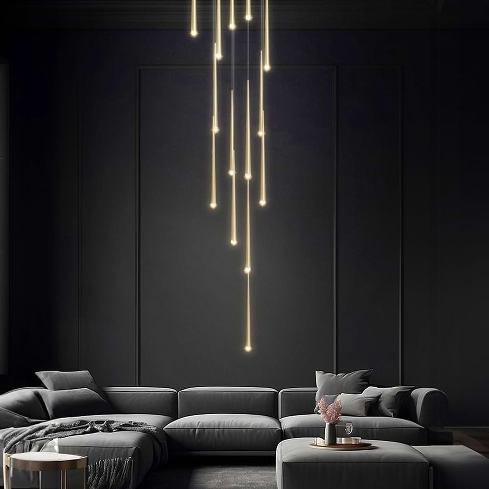 Aquitains Modern Round Chandelier