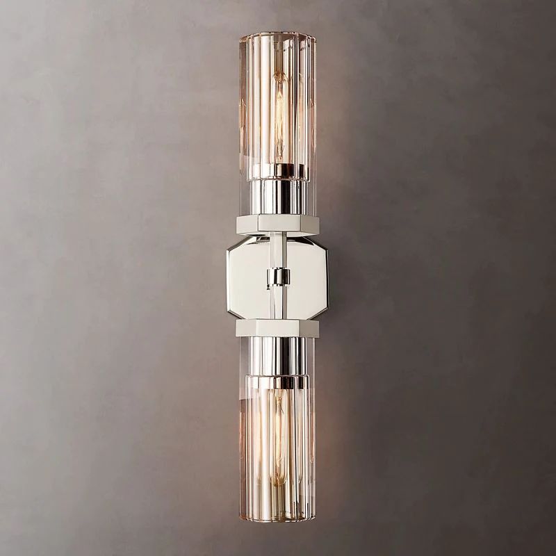 Lambet Hexagonal Linear Short Wall Sconce