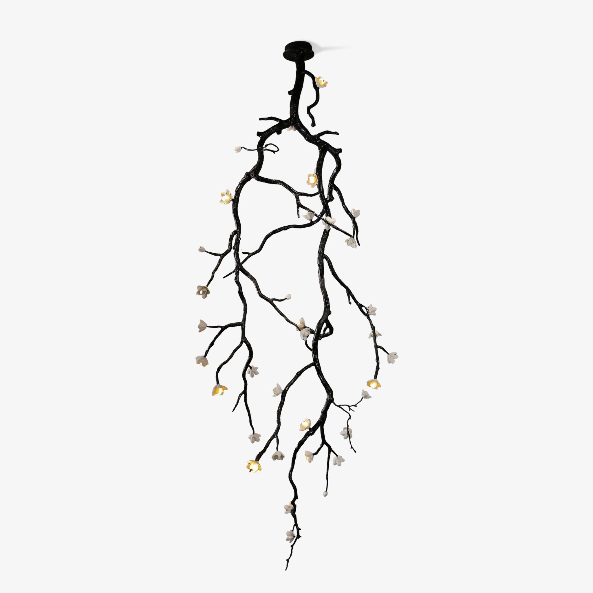 Large Long Branch Flower Chandelier - Yovalighting