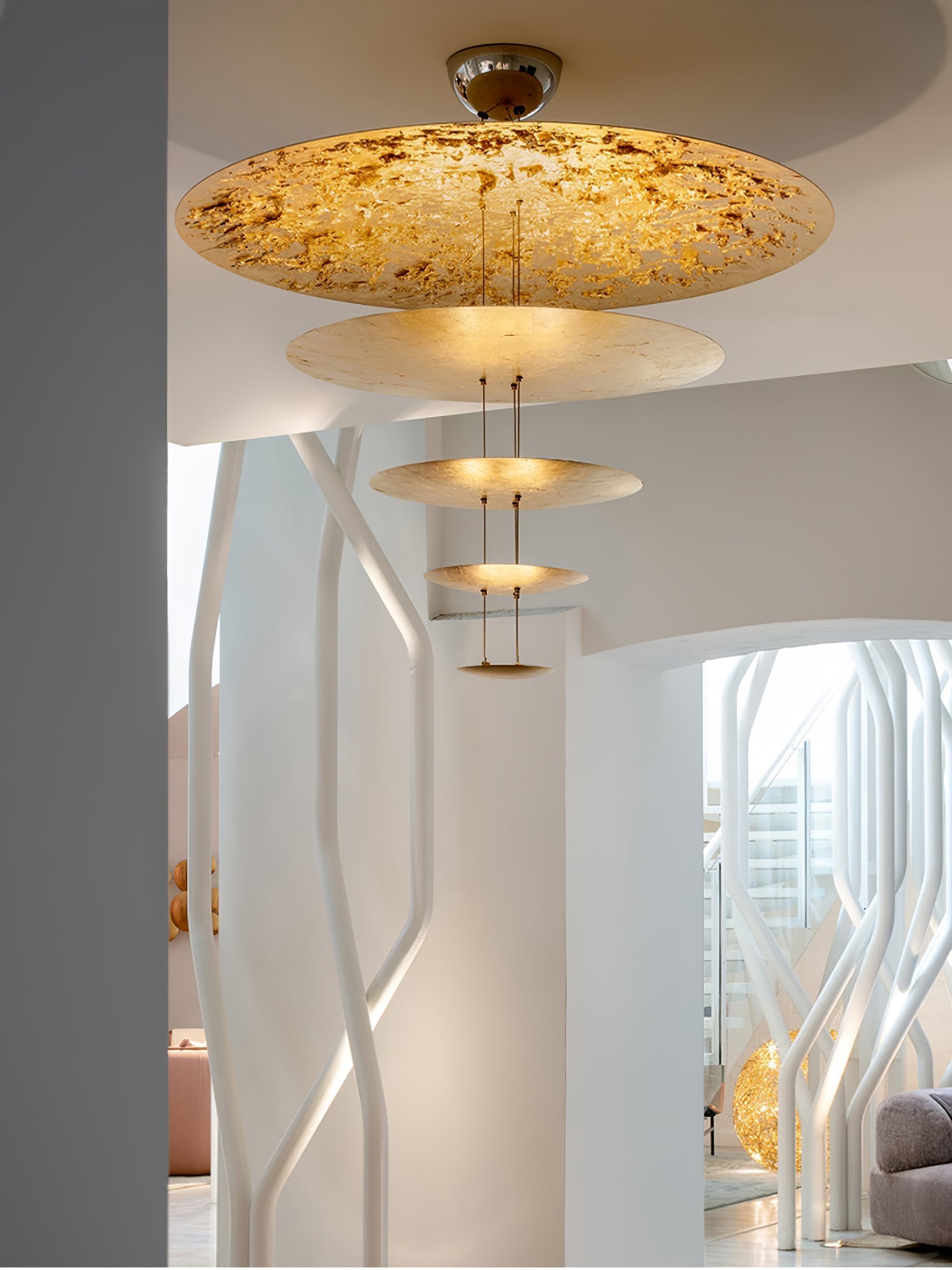 Machine Chandelier - Luster Gaze
