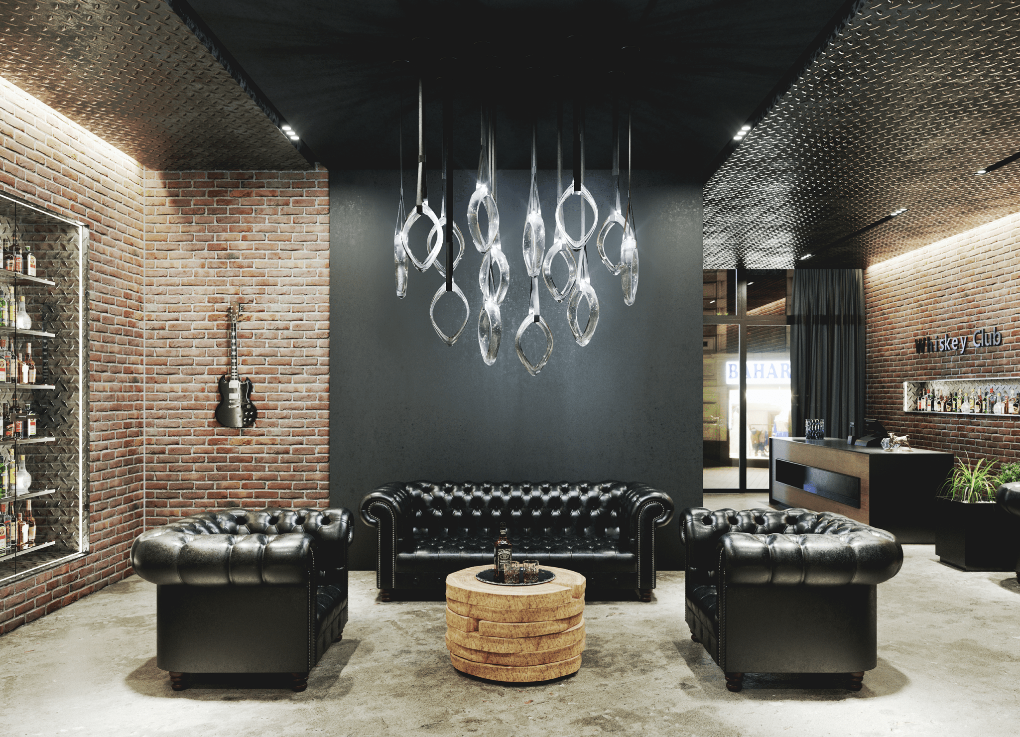 Origin Oasis Glass Chandelier