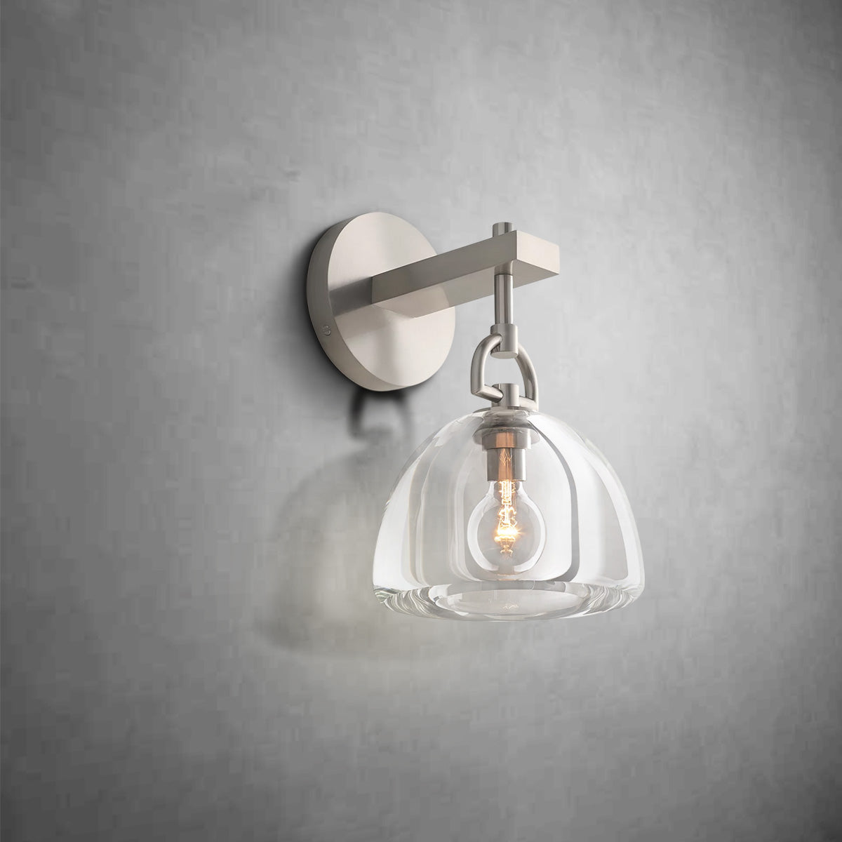 Botanist Cloche Dome Wall Sconce