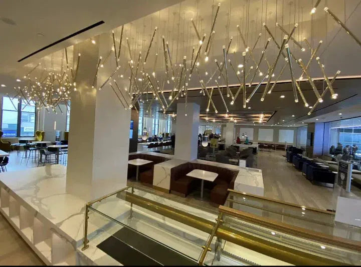 Modern Italian Creative Art Sticks Ceiling Chandelier for Living Room/Staircase/Hotel Lobby, round ,rectangle, extra large , oversized, sticks, acrylic, adjustable, foyer, duplex