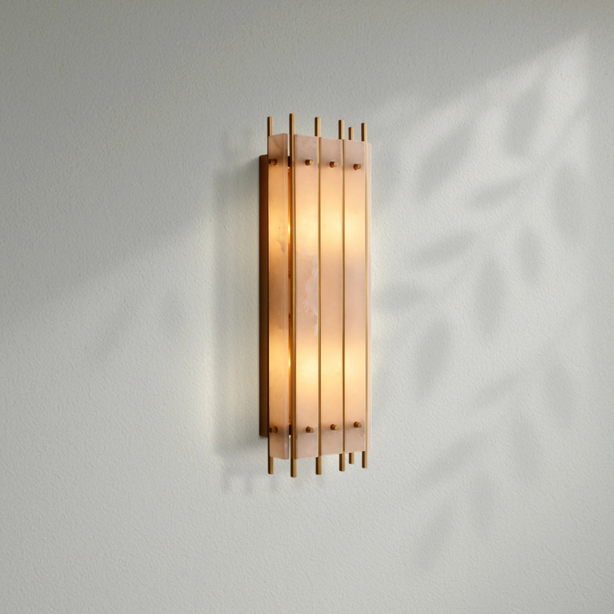 Sun Marco Alabaster Grand Rectangular Sconce