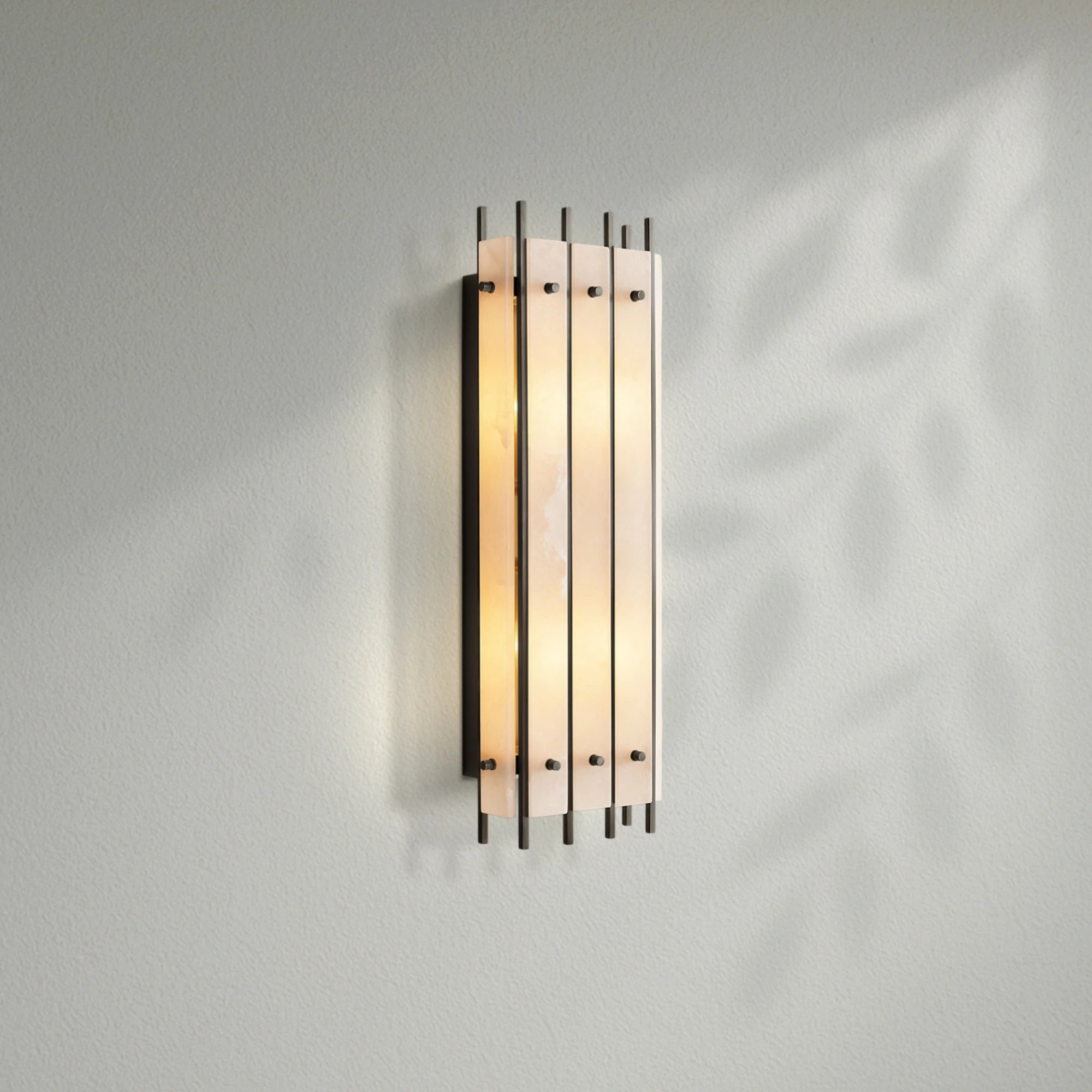 Sun Marco Alabaster Grand Rectangular Sconce