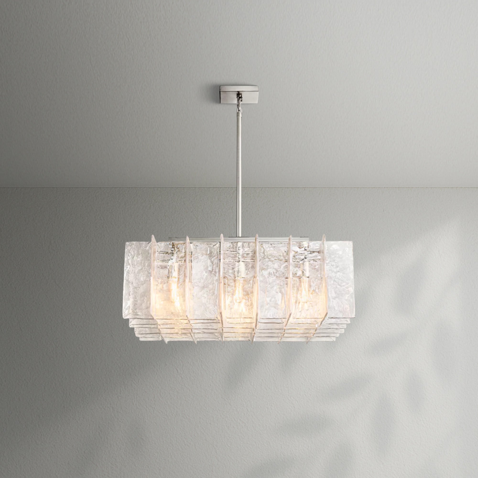 Lattico Square Chandelier 37"