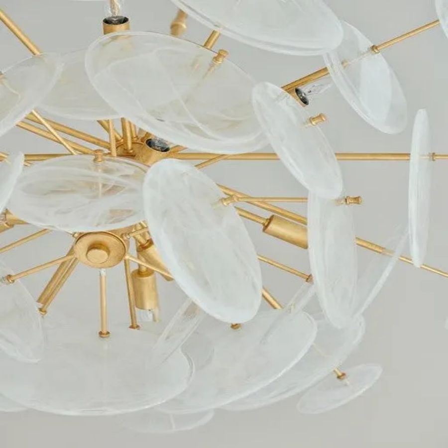 Luster Gaze Regal Radiance Extra Large Chandelier 48"D - Background Shot