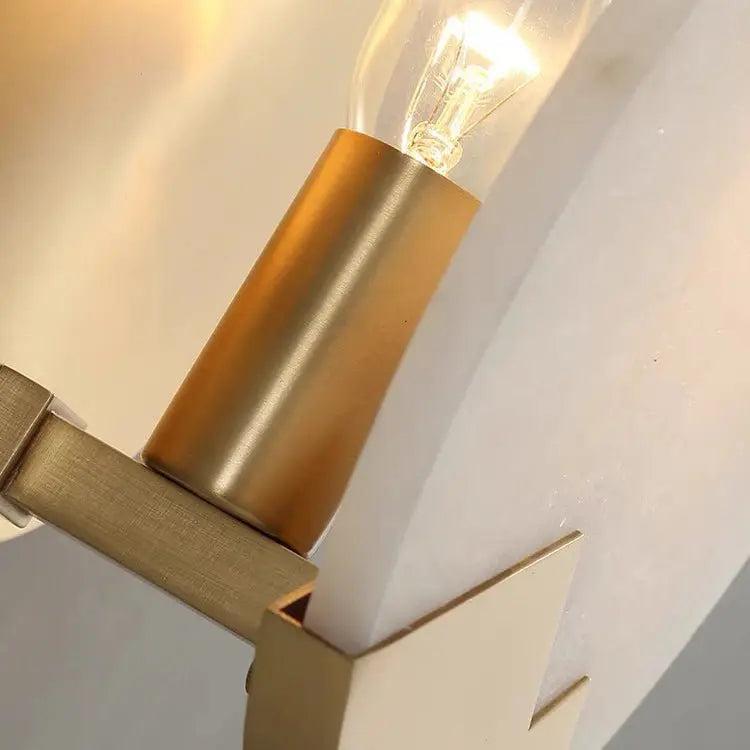 Alabaster Wall Sconces Lighting For Living Room