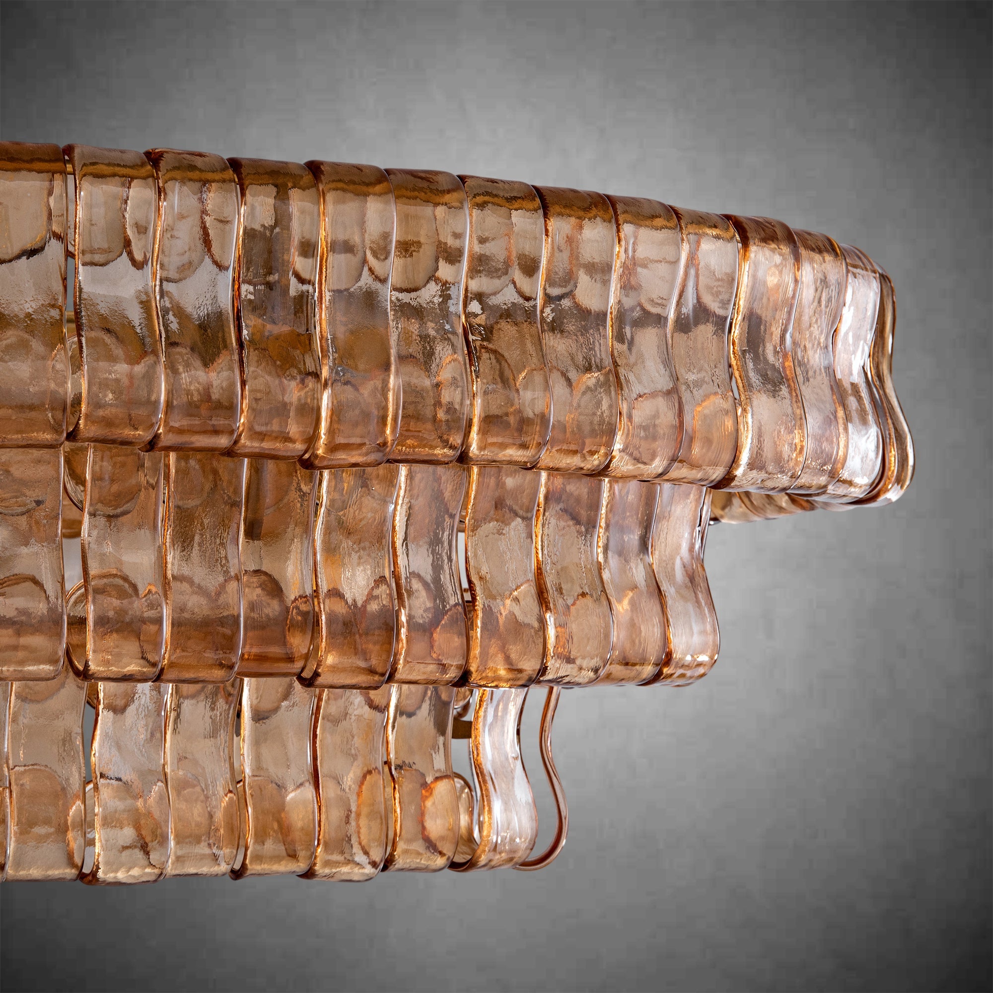 Ghiaccio Oval Chandelier
