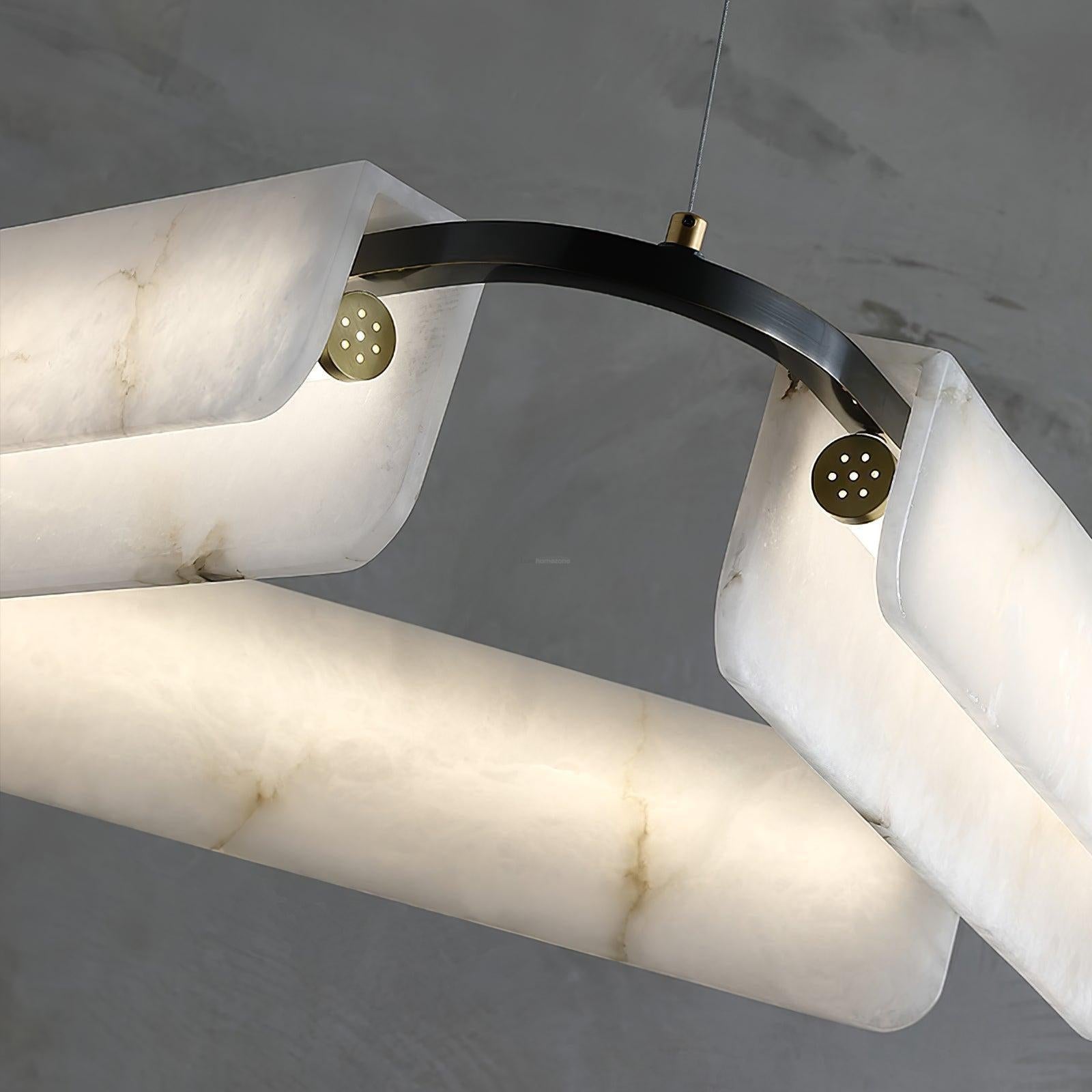 Delia Alabaster Chandelier 23.6''31.5''