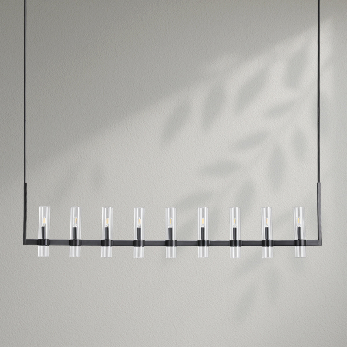 Savelle Glass Linear Chandelier