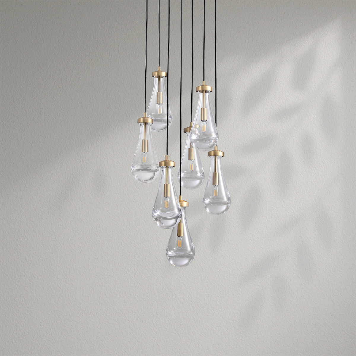 Raindrop Round Chandelier