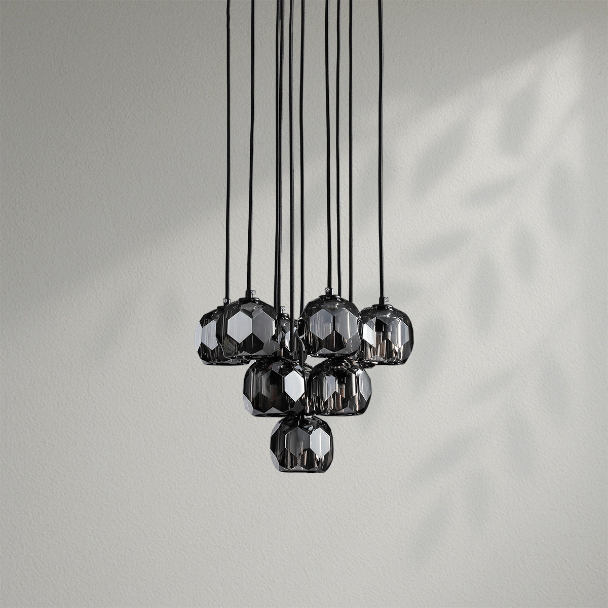 Boule Do Crystal Cluster Round Chandelier