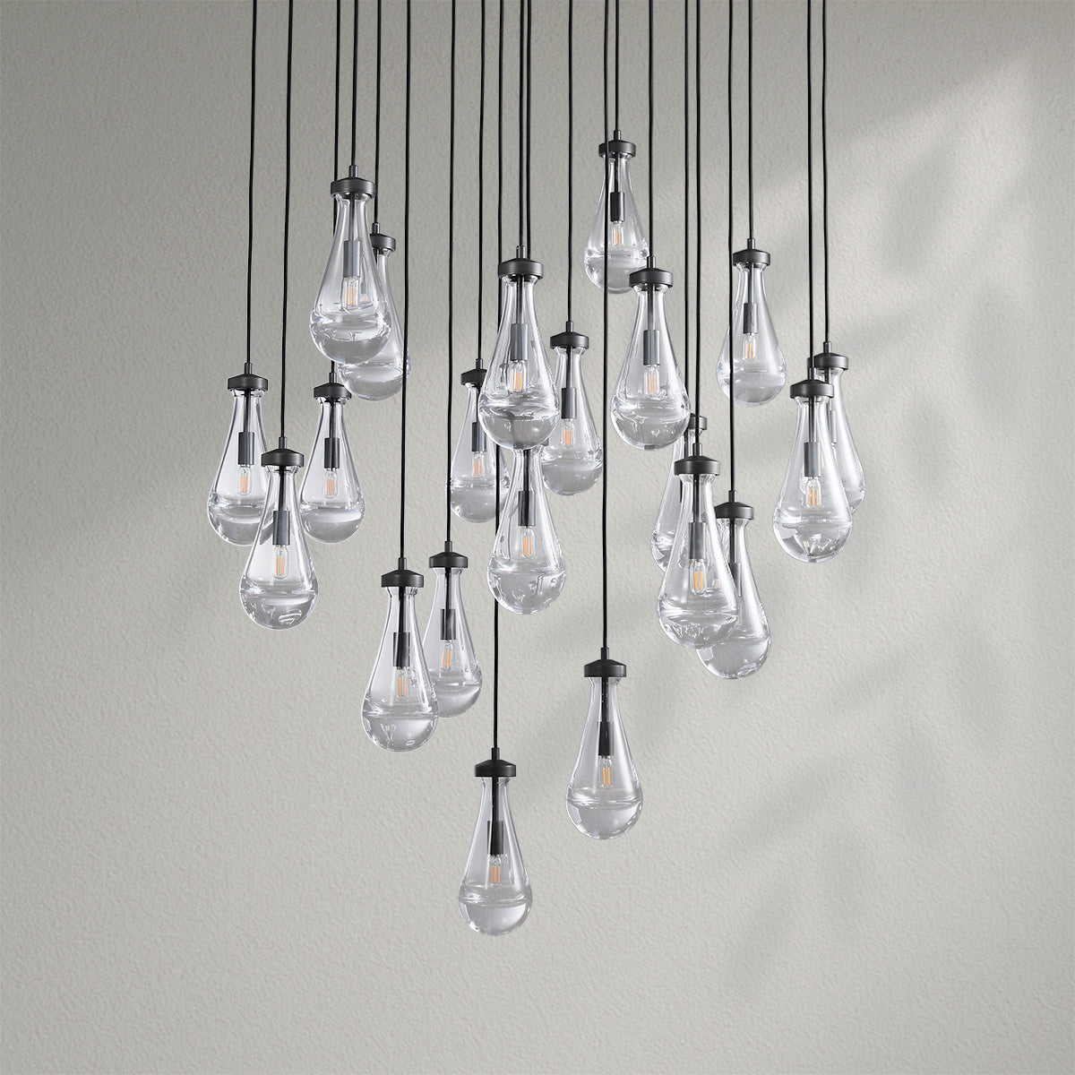 Raindrop Round Chandelier