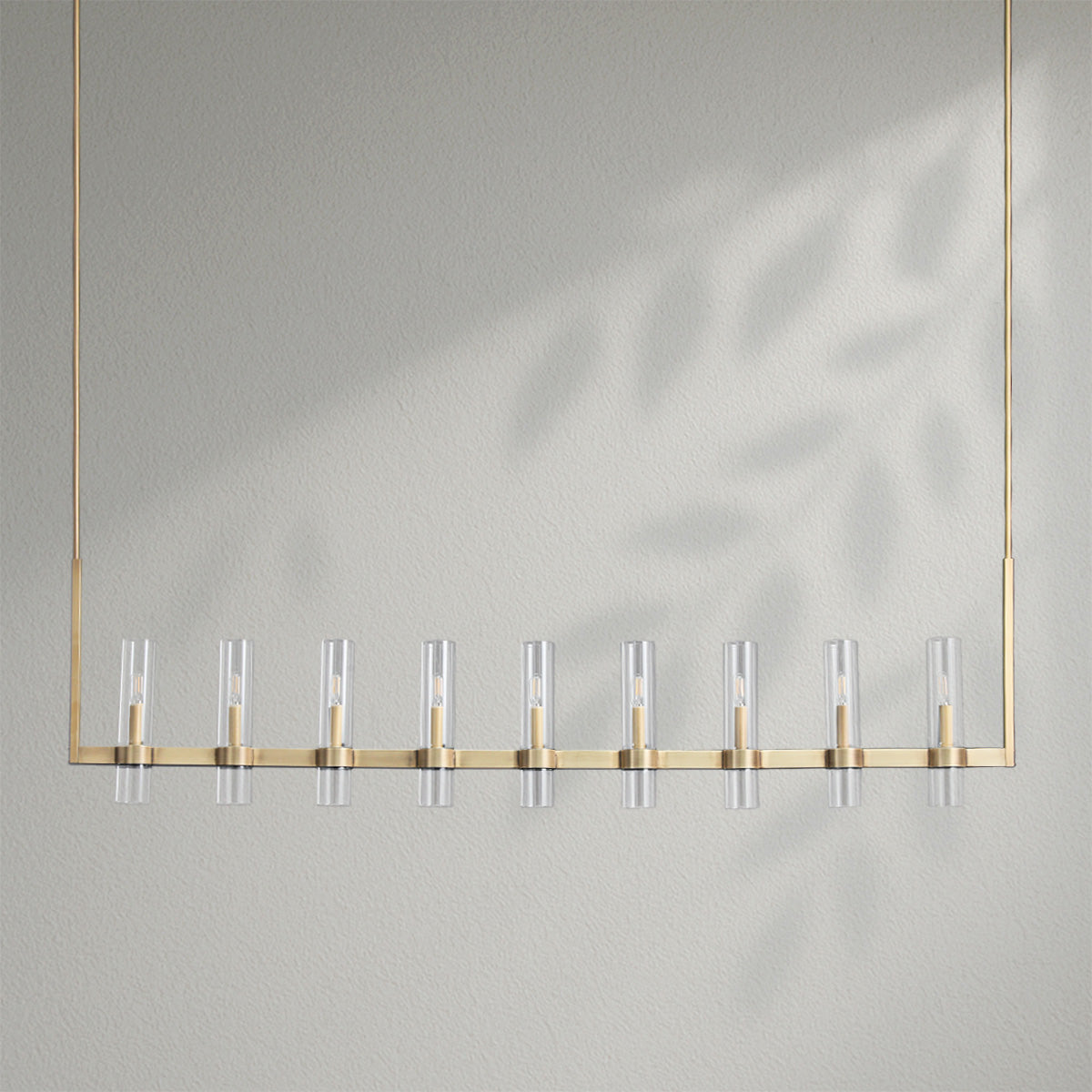 Savelle Glass Linear Chandelier