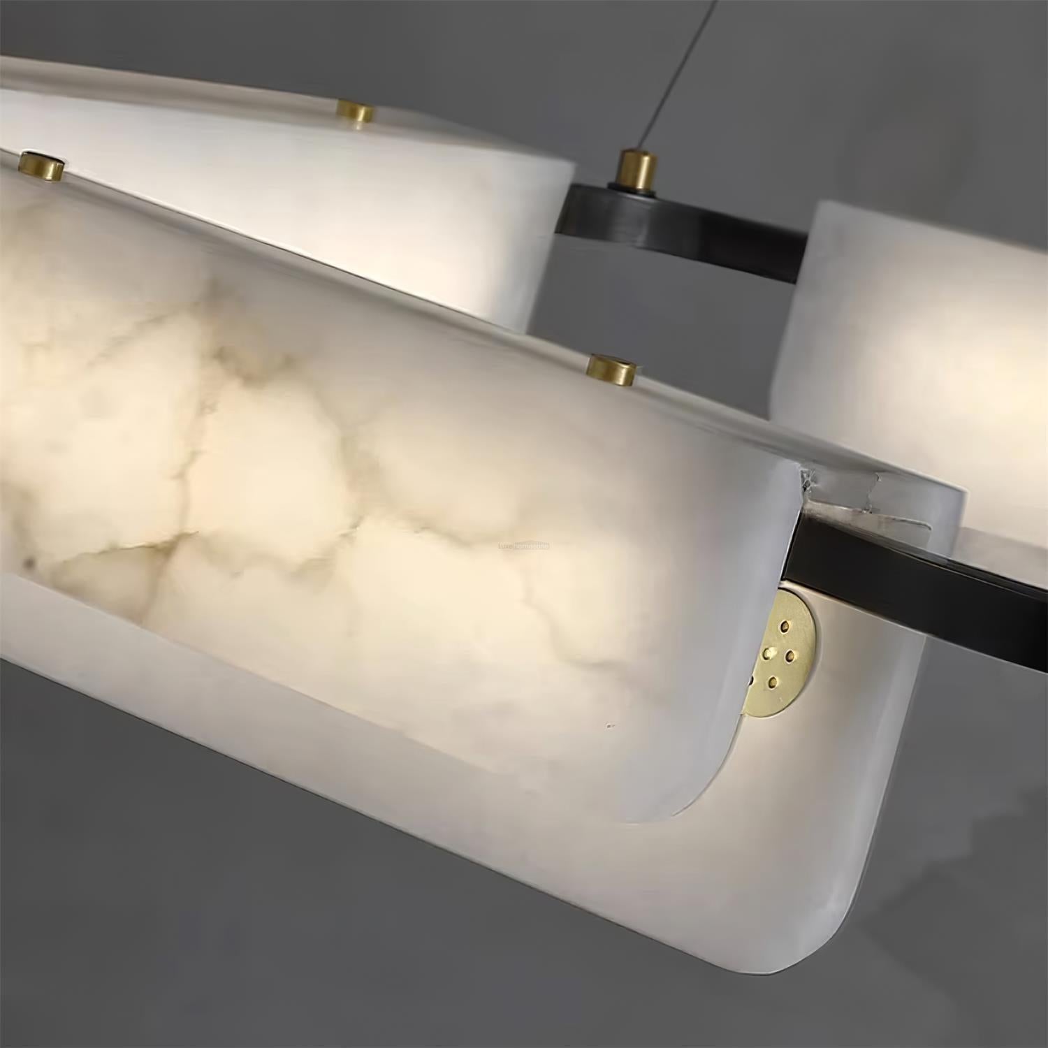 Delia Alabaster Chandelier 23.6''31.5''