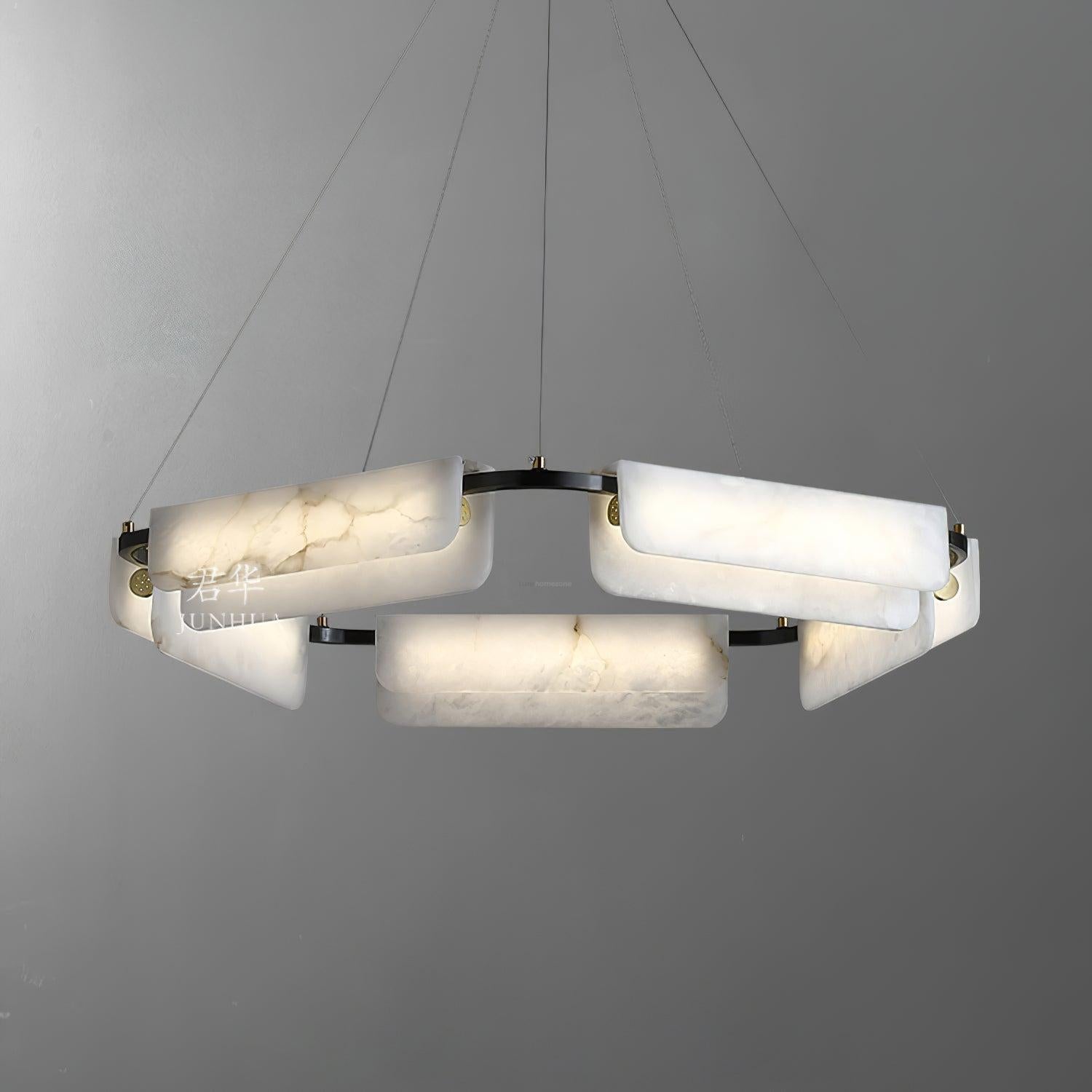 Delia Alabaster Chandelier 23.6''31.5''