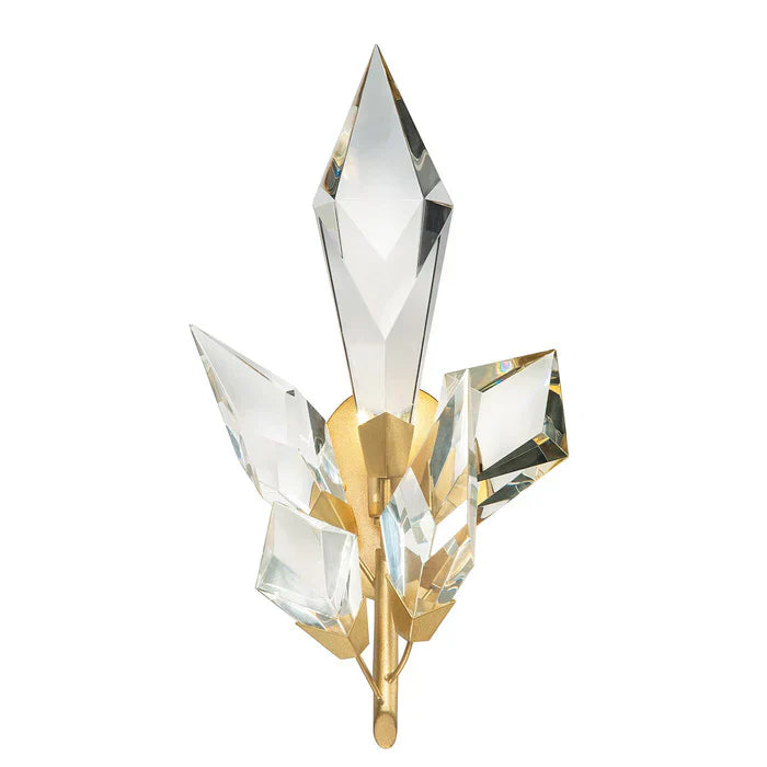 Luster Gaze Veridian Branch Crystal Wall Sconce - Background Shot