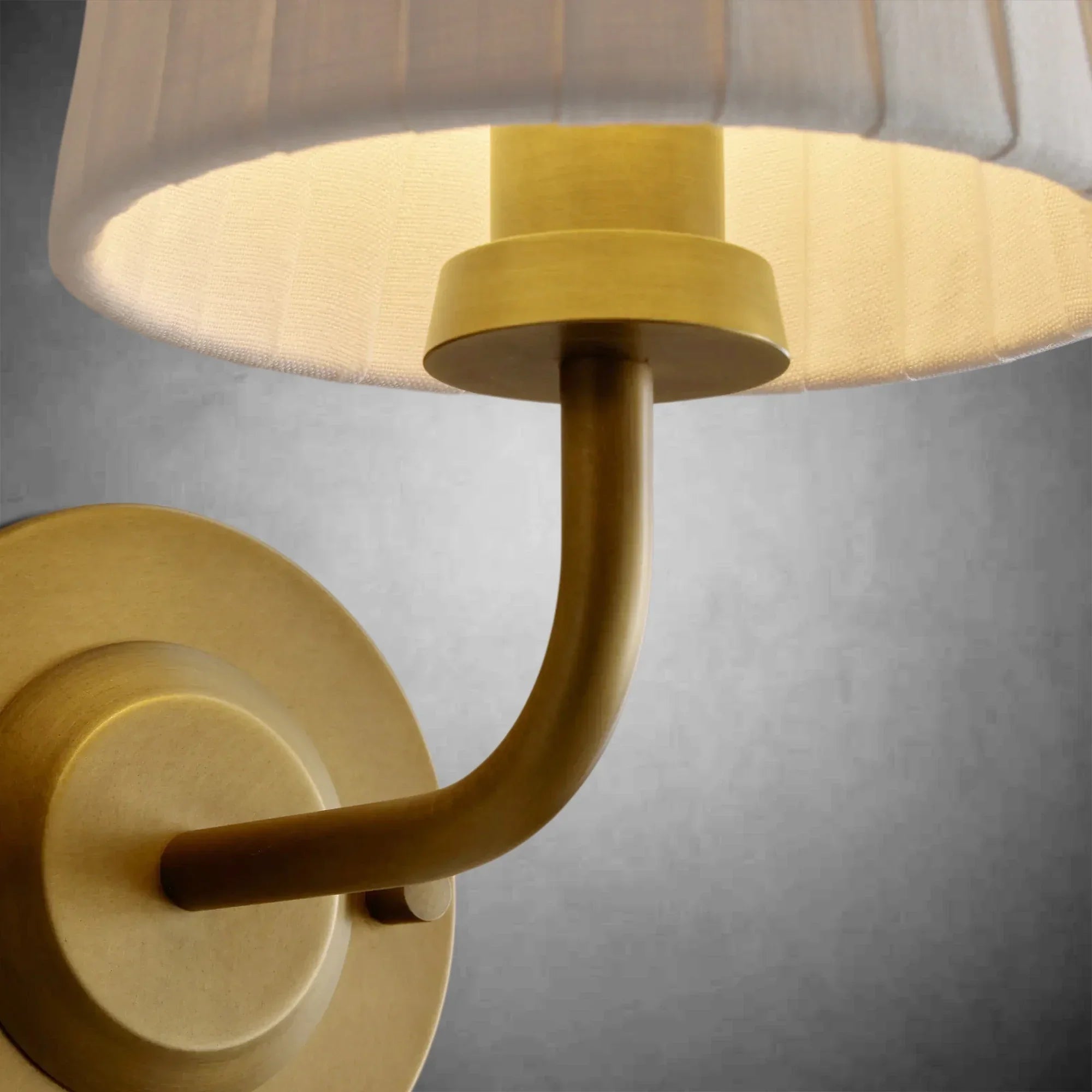 Luster Gaze Veridian Torch Wall Sconce - Background Shot
