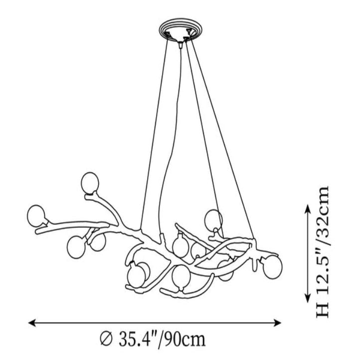 Branch Boho Tree Modern Chandelier