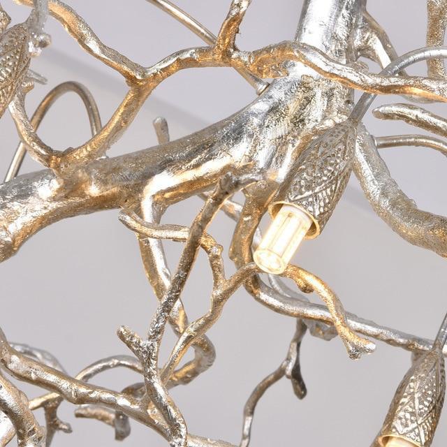 Luster Gaze Verdant Canopy Crystal Chandelier - Background Shot
