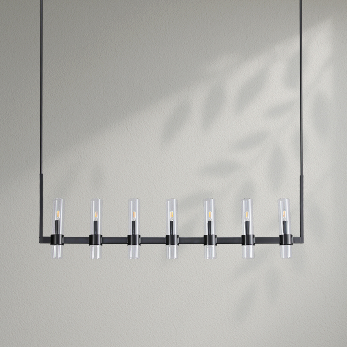 Savelle Glass Linear Chandelier