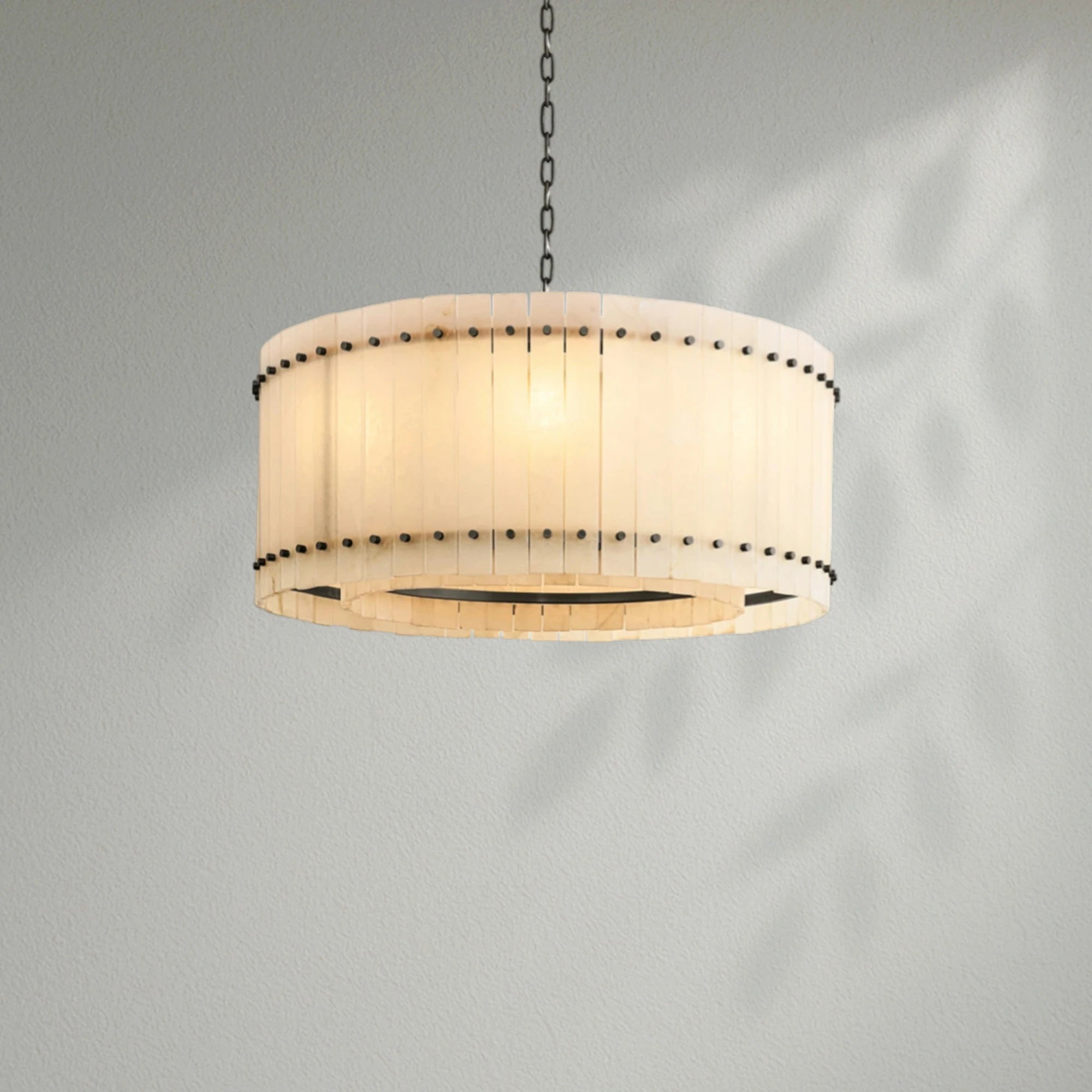 Sun Marco Alabaster Round Chandelier