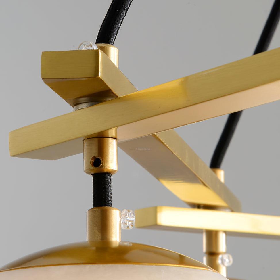 Miira Alabaster Chandelier with 3/6/8 heads