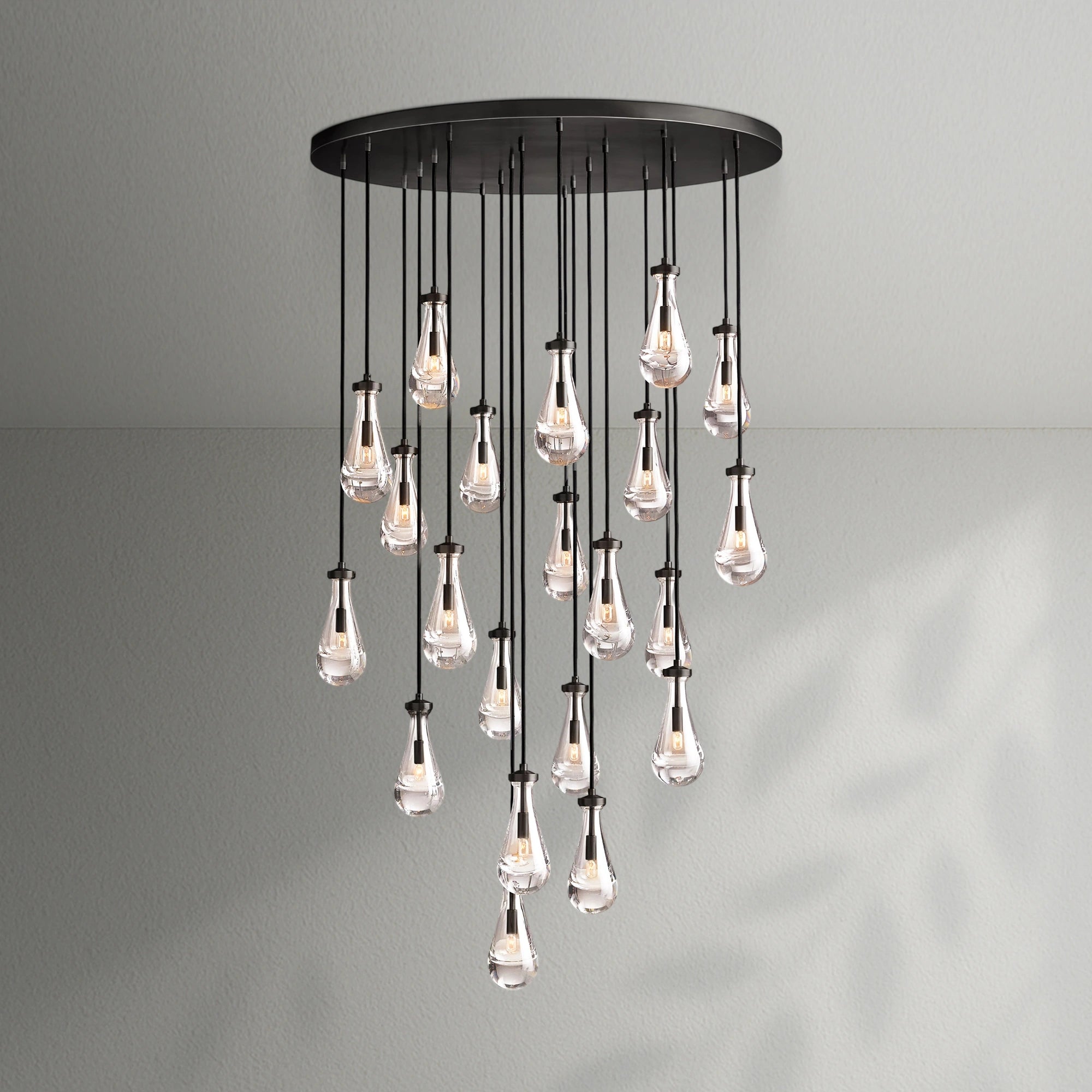 Raindrop Round Chandelier