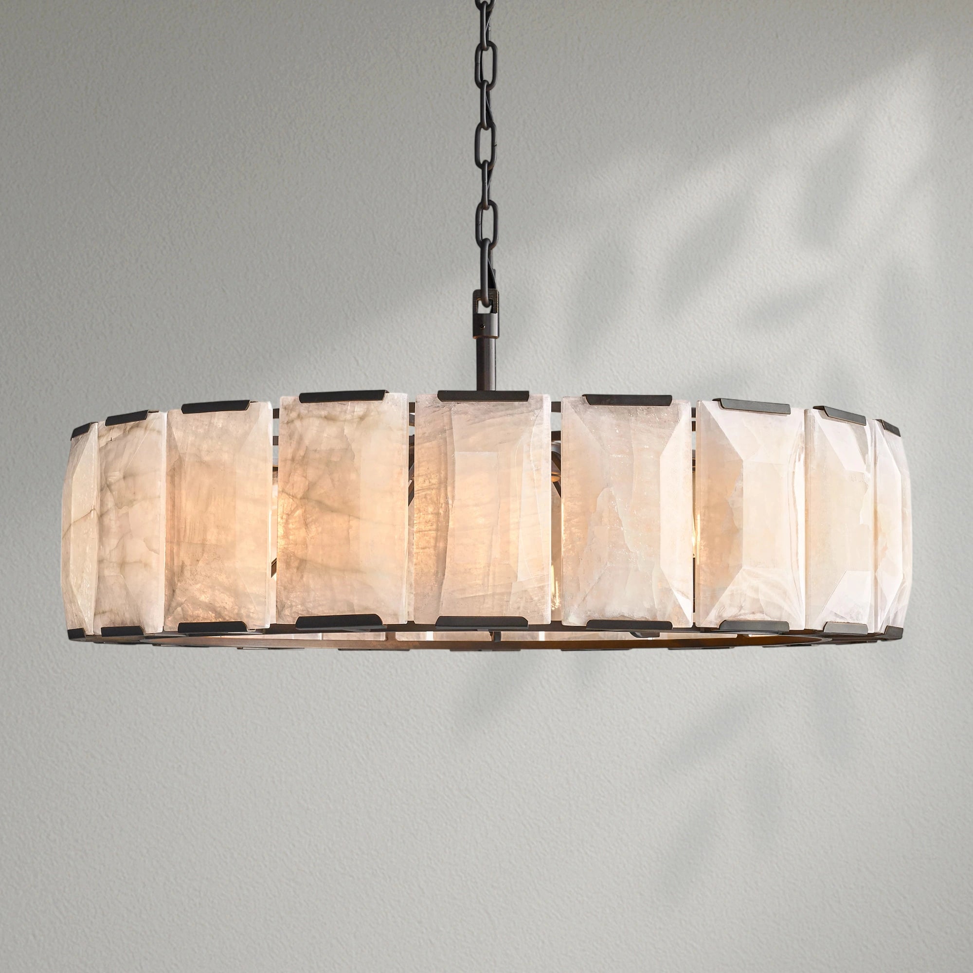 Harlows Calcite Round Chandelier