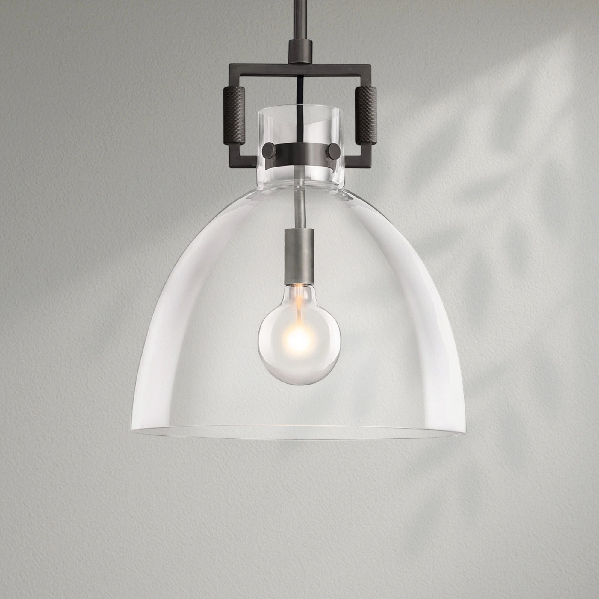 Machinis Glass Cloche Pendant